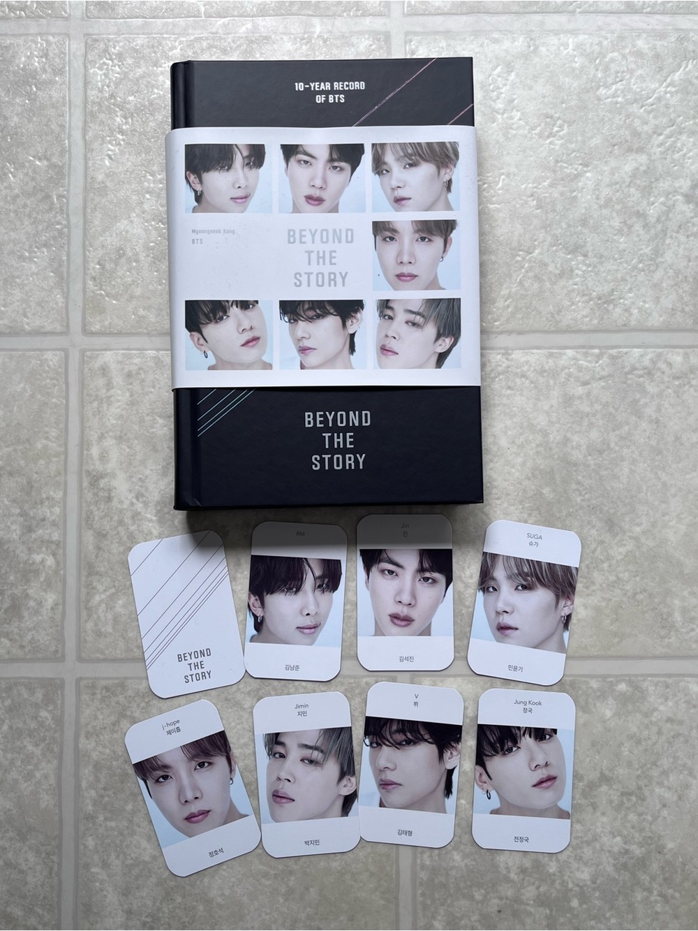 BTS Beyond the Story 10 year Record of BTS With Photocards
